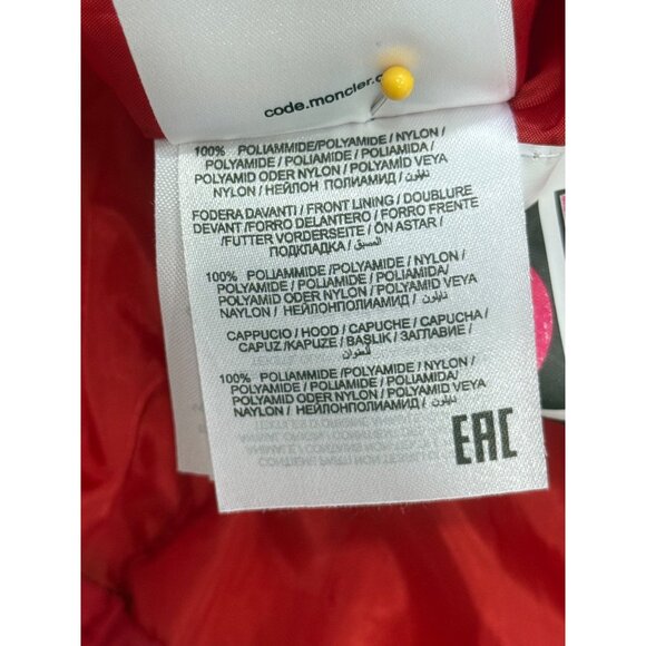 Moncler Womens Size XXL Hooded Puffer Vest Zip Closure Hooded Womens Size XXL - Picture 10 of 11